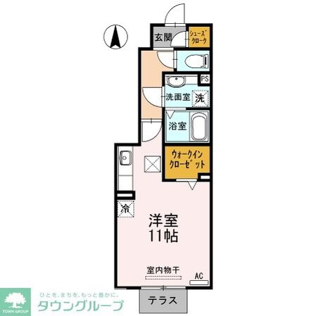 ボンジュール本陣の物件間取画像